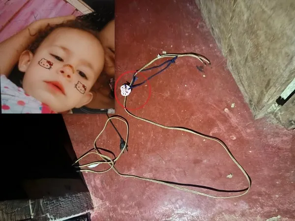 DESCARGA ELÉTRICA - Criança de dois anos morre após sofrer descarga elétrica em residência
